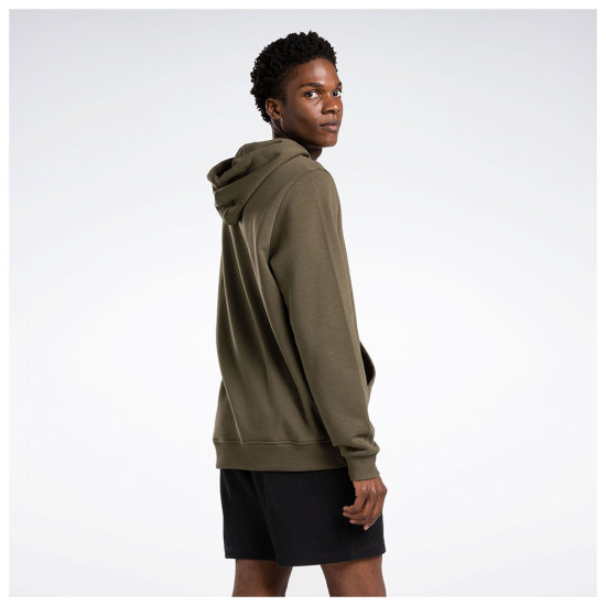 Reebok Ανδρικό φούτερ Identity Fleece Stacked Logo Pullover Hoodie Reebok Ανδρικό φούτερ Identity Fleece Stacked Logo Pullover Hoodie